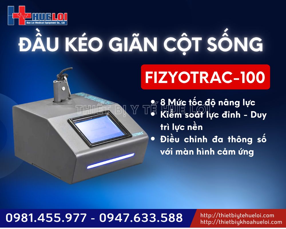 Máy kéo giãn cột sống FIZYOTRAC-100
