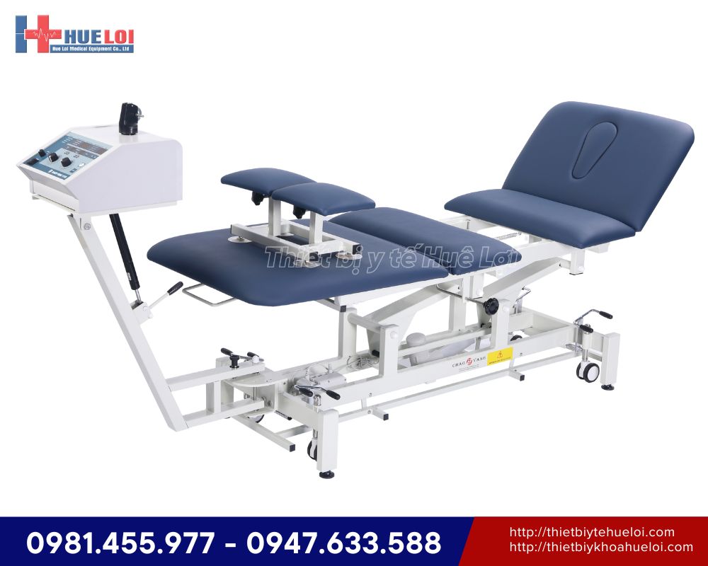 giường và máy kéo giãn cột sống cao cấp