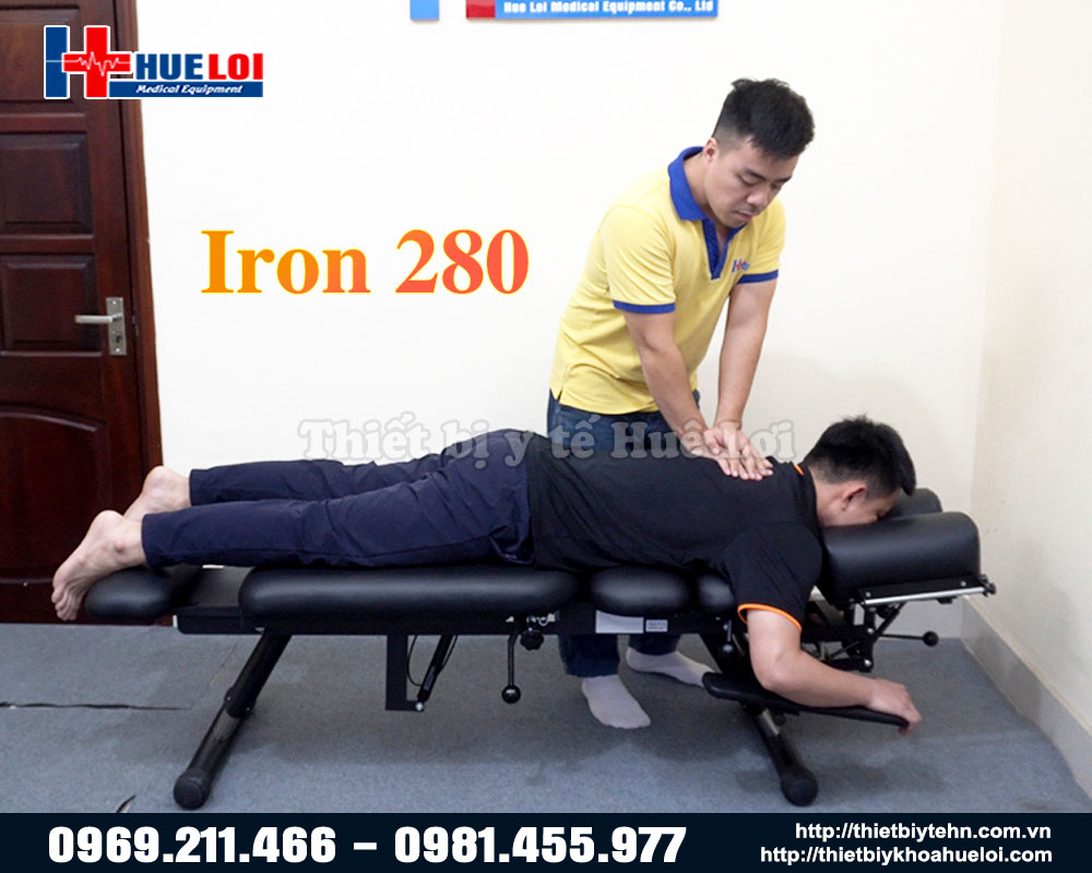 Giường tác động cột sống toàn thân Iron280