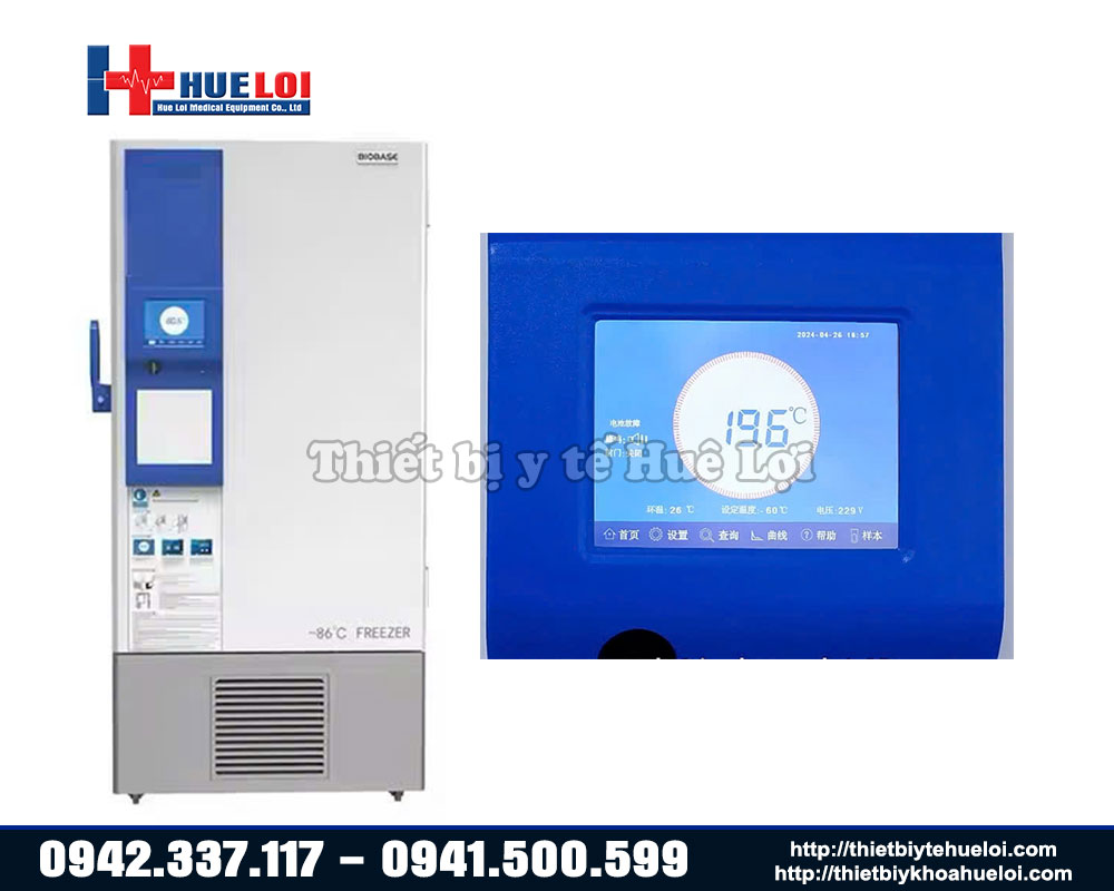 Thiết bị bảo quản đông âm sâu -86°C