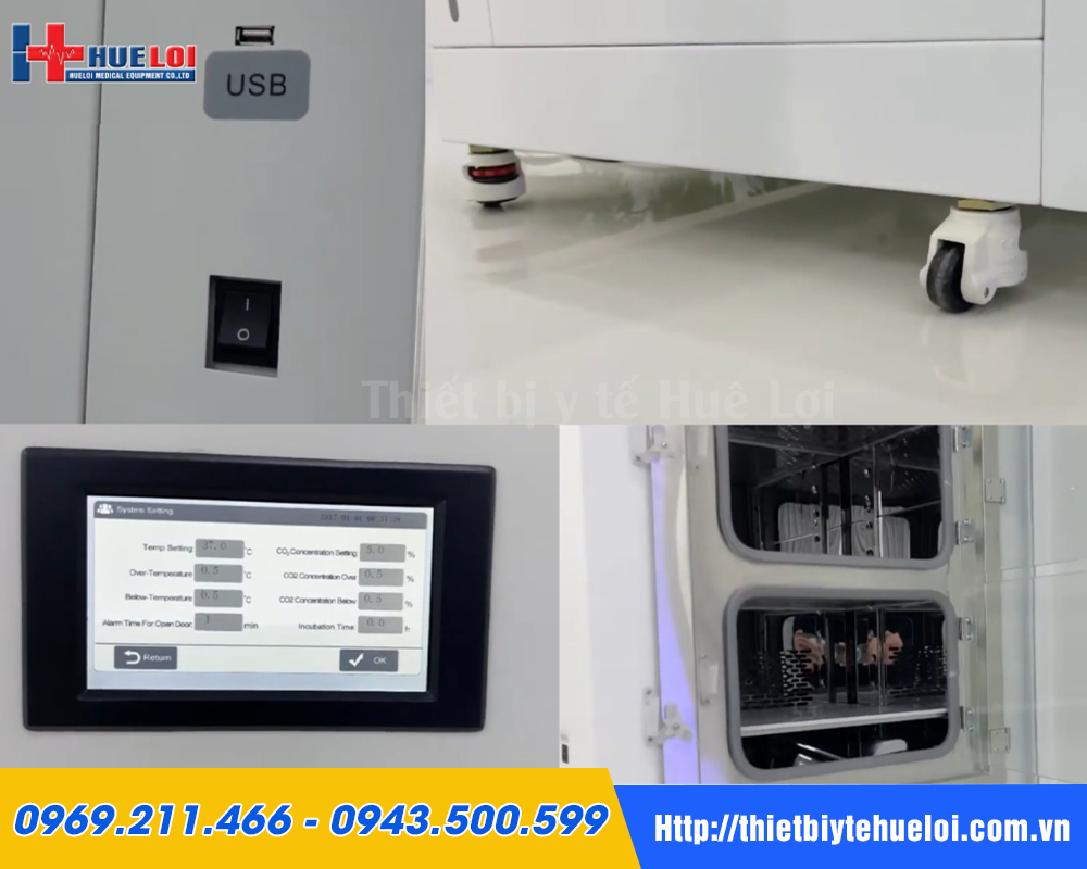 Cấu h&igrave;nh Tủ ấm CO2 Biobase 