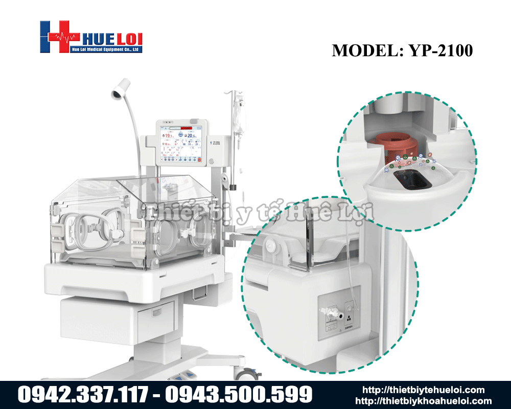 Lồng ấp tích hợp theo dõi sức khỏe cho trẻ sơ sinh