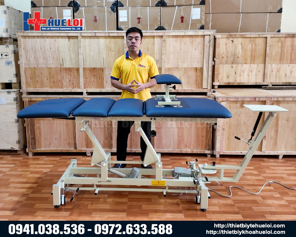 B&agrave;n trị liệu n&acirc;ng hạ điện chuy&ecirc;n dụng