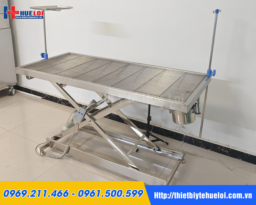 bàn mổ thú y bằng điện giá rẻ