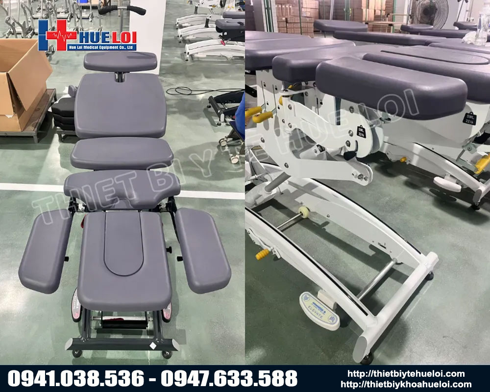Giường chiropractic toàn thân mới nhất hiện nay