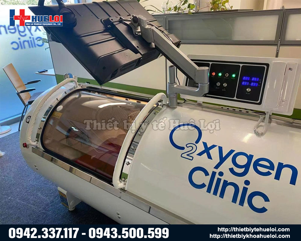 Thiết bị tạo oxy cao áp dùng trong phục hồi chức năng