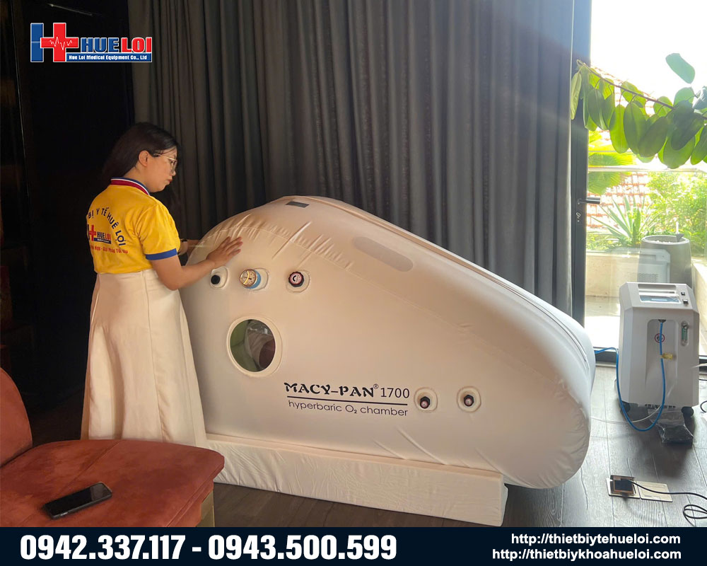 buồng Oxy cao &aacute;p hỗ trợ phục hồi sức khoẻ ST-1700