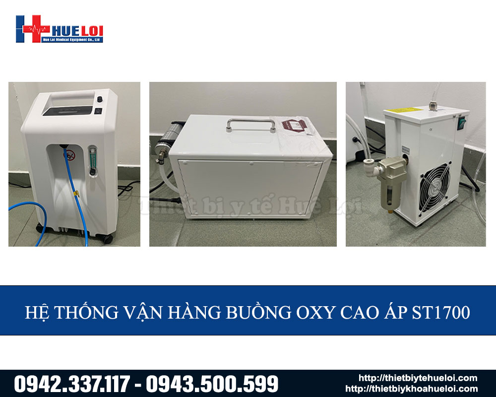 hệ thống vận h&agrave;nh buồng oxy cao &aacute;p ST1700