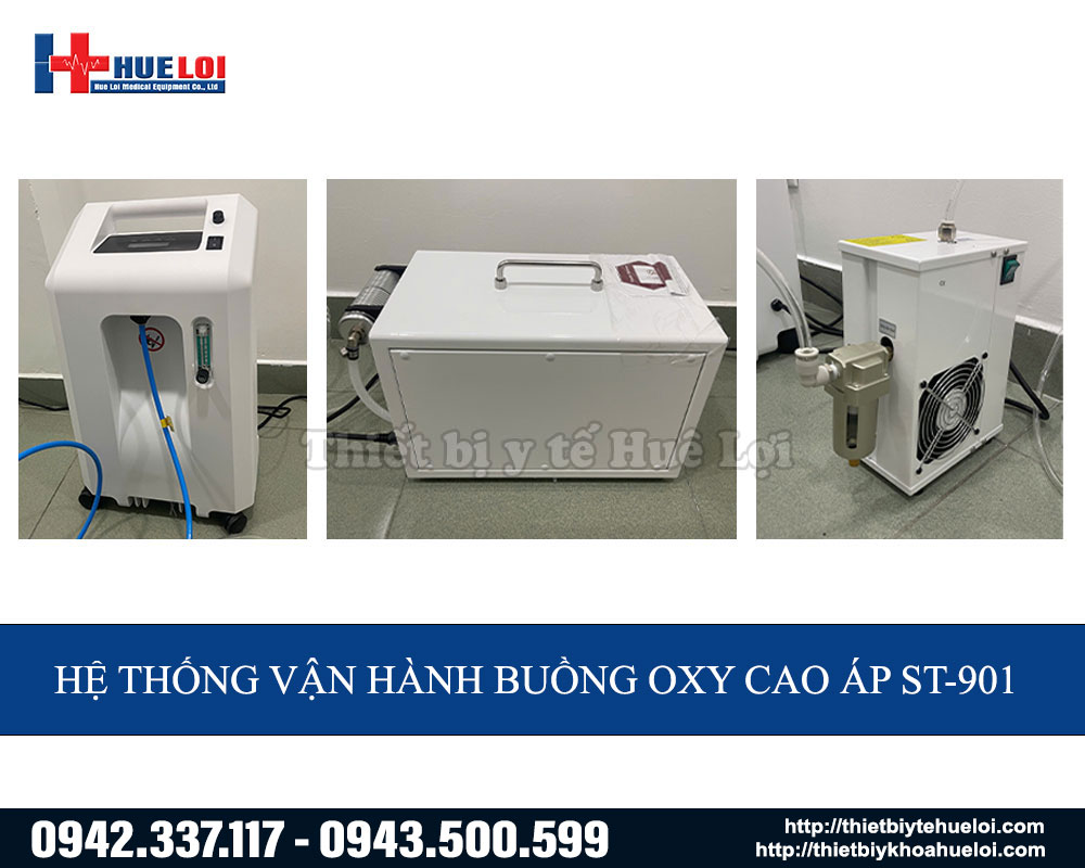 hệ thống vận h&agrave;nh buồng oxy cao &aacute;p st-901