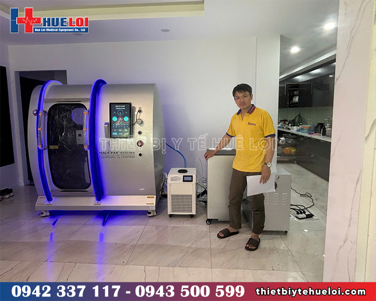 Buồng oxy cao áp phục hồi sau tai biến