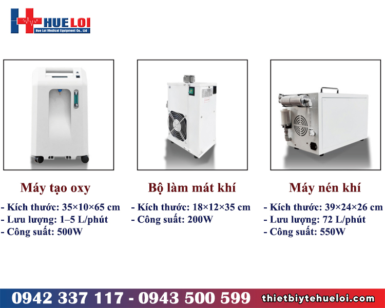 hệ thống nén khí buồng oxy cao áp ST2200
