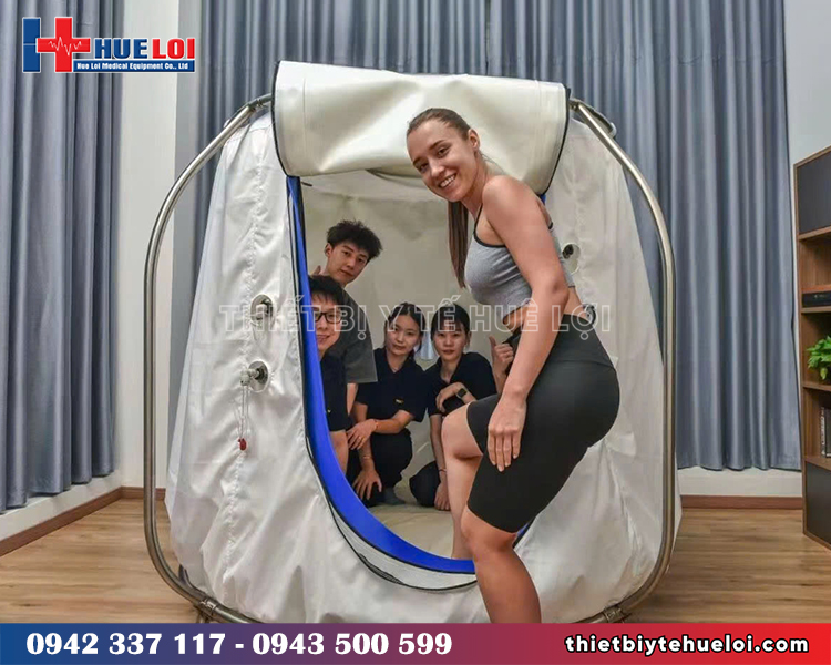 buồng oxy cao áp không gian rộng lớn