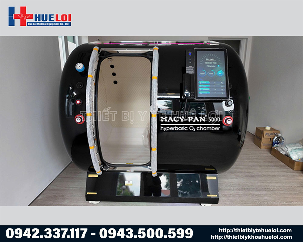 Hệ thống buồng oxy tăng &aacute;p HE5000 Hu&ecirc; Lợi