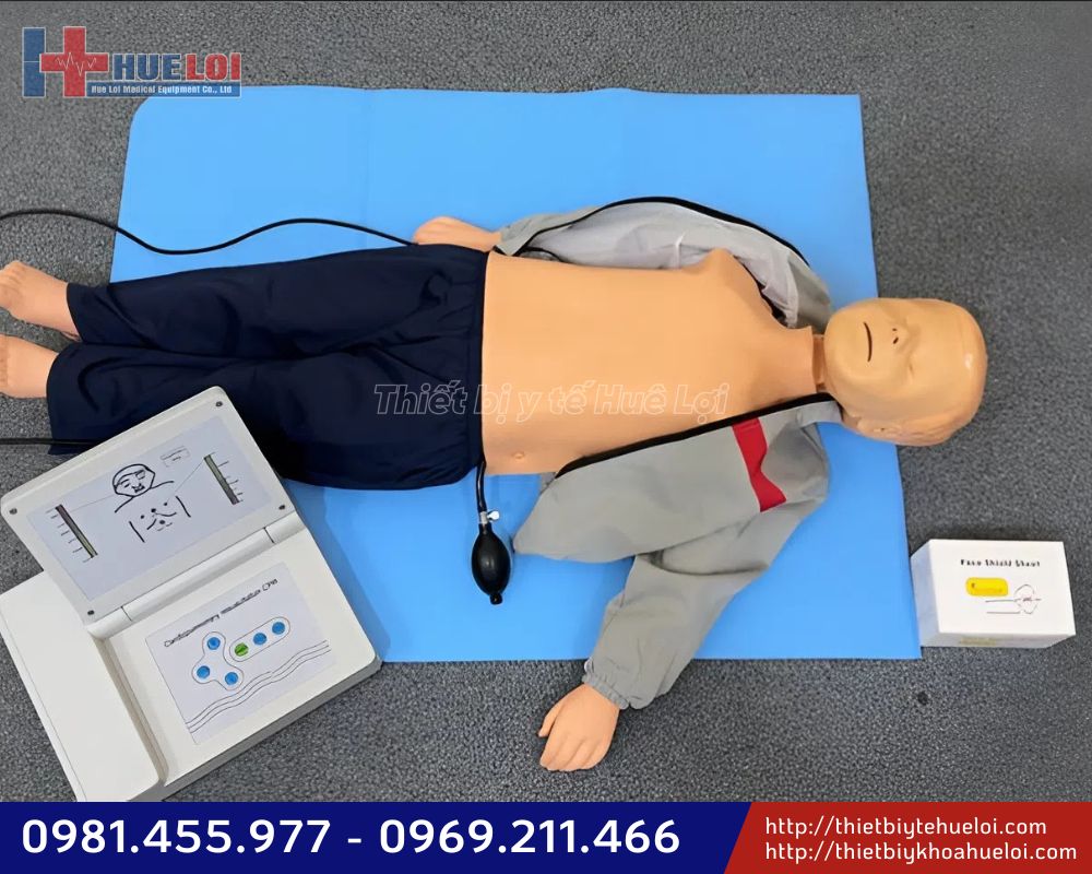 mô hình cấp cứu ngừng tuần hoàn trẻ em 