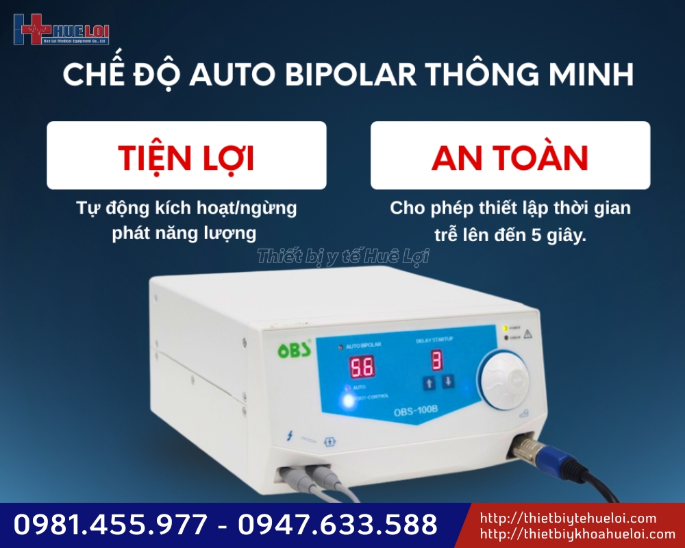 dao mổ điện cao tần lưỡng cực OBS