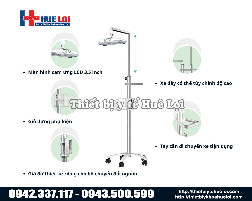 M&aacute;y quang trị liệu cho trẻ sơ sinh bị bệnh v&agrave;ng da