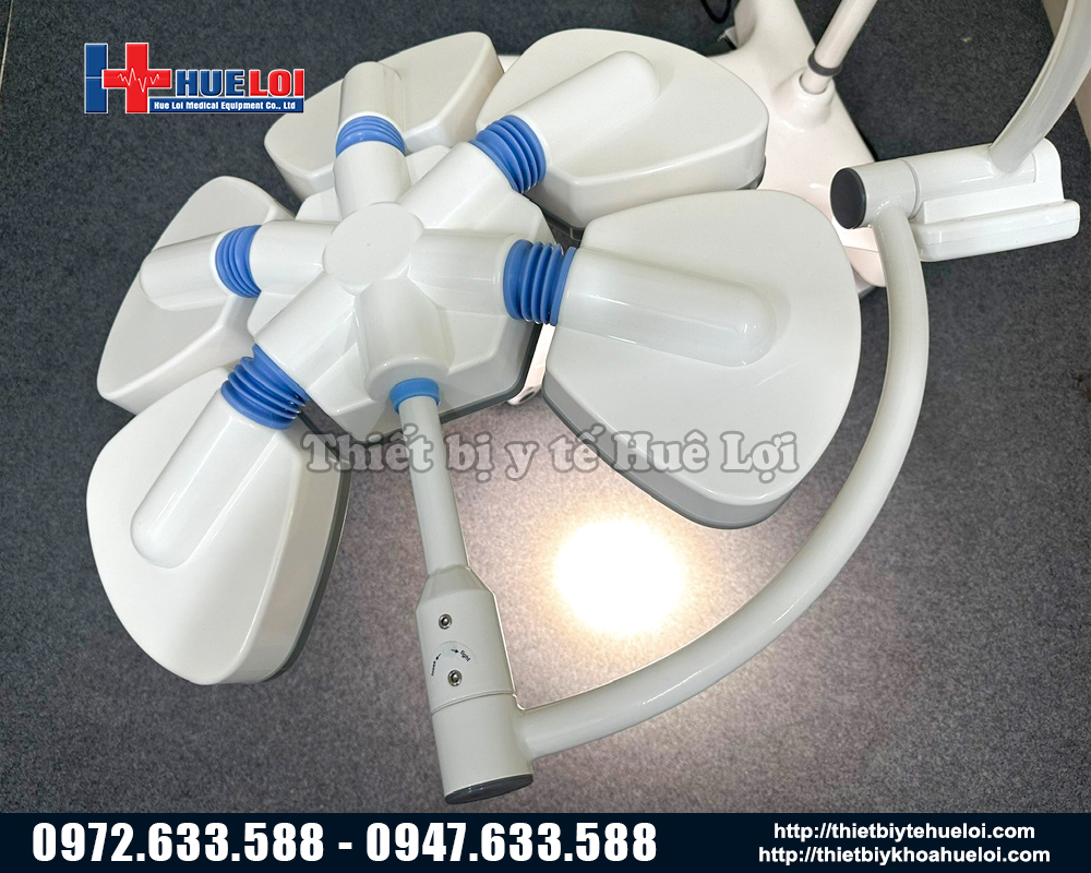 chất lượng ánh sáng đèn mô 5 cánh hoa di động