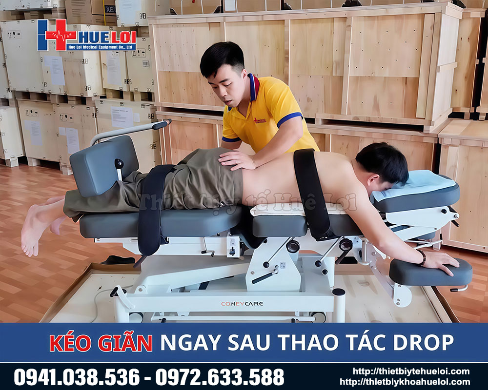 thực hiện k&eacute;o gi&atilde;n ngay sau khi thao t&aacute;c DROP
