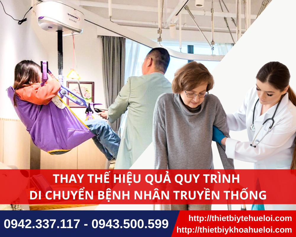 Máy di chuyển và tập đi cho bệnh nhân tự động 