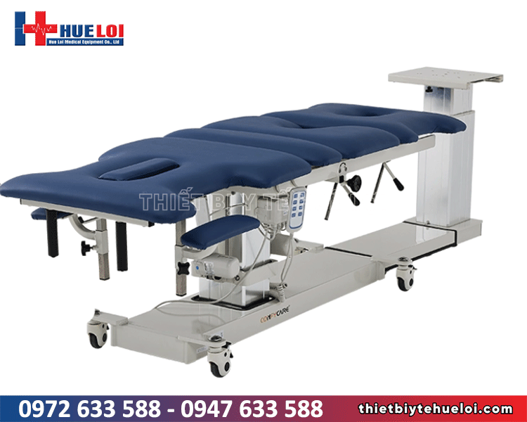 giường trị liệu cột sống cổ v&agrave; lưng cao cấp