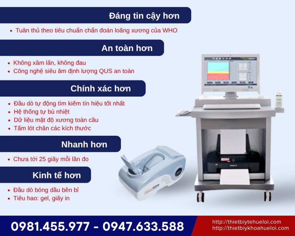 Máy đo độ mật độ xương OSTEOKJ3000