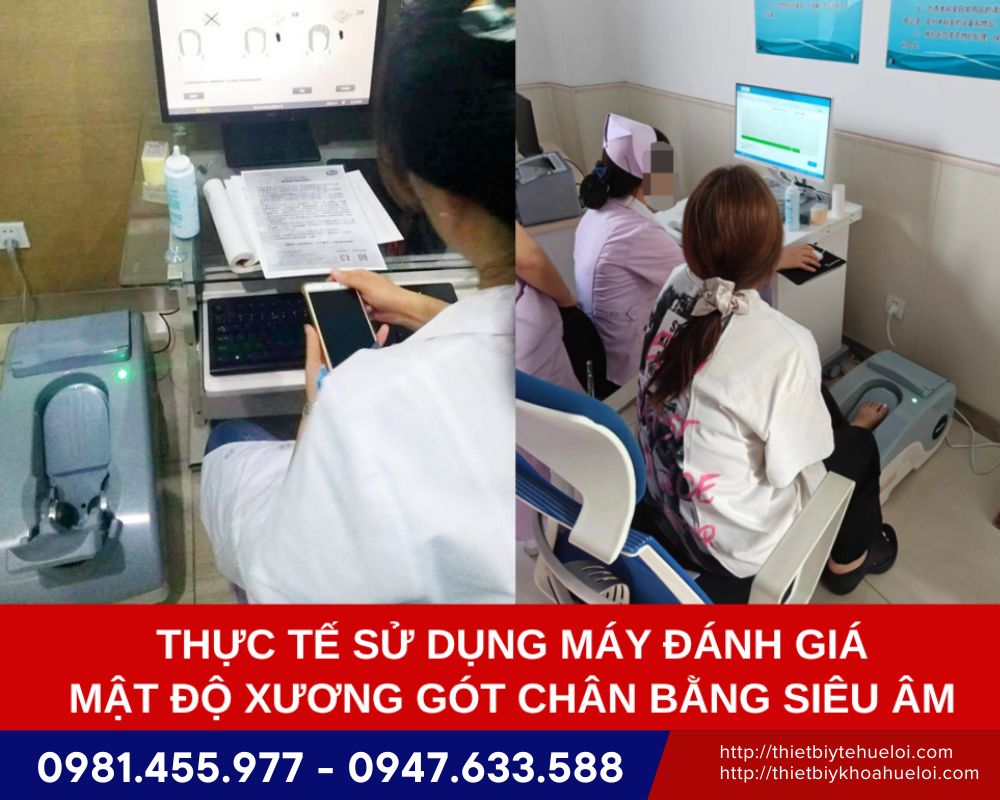 sử dụng máy đo mật độ xương cao cấp OSTEO KJ3000M