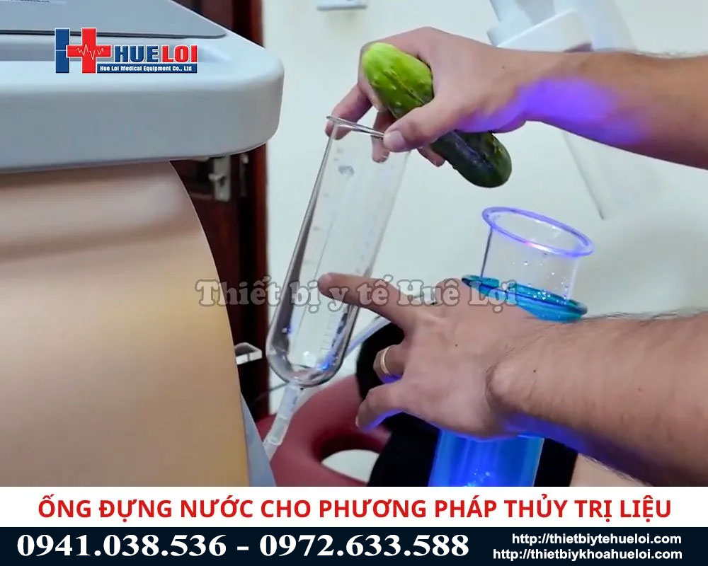Ống đựng nước cho phương ph&aacute;p thuỷ trị liệu của m&aacute;y điều trị bệnh l&yacute; sinh l&yacute;