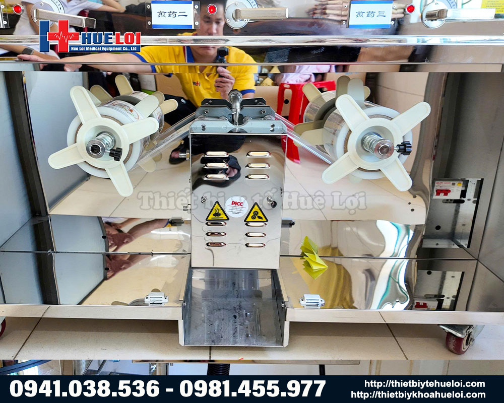 Máy sắc thuốc đông y công suất cao 3 nồi