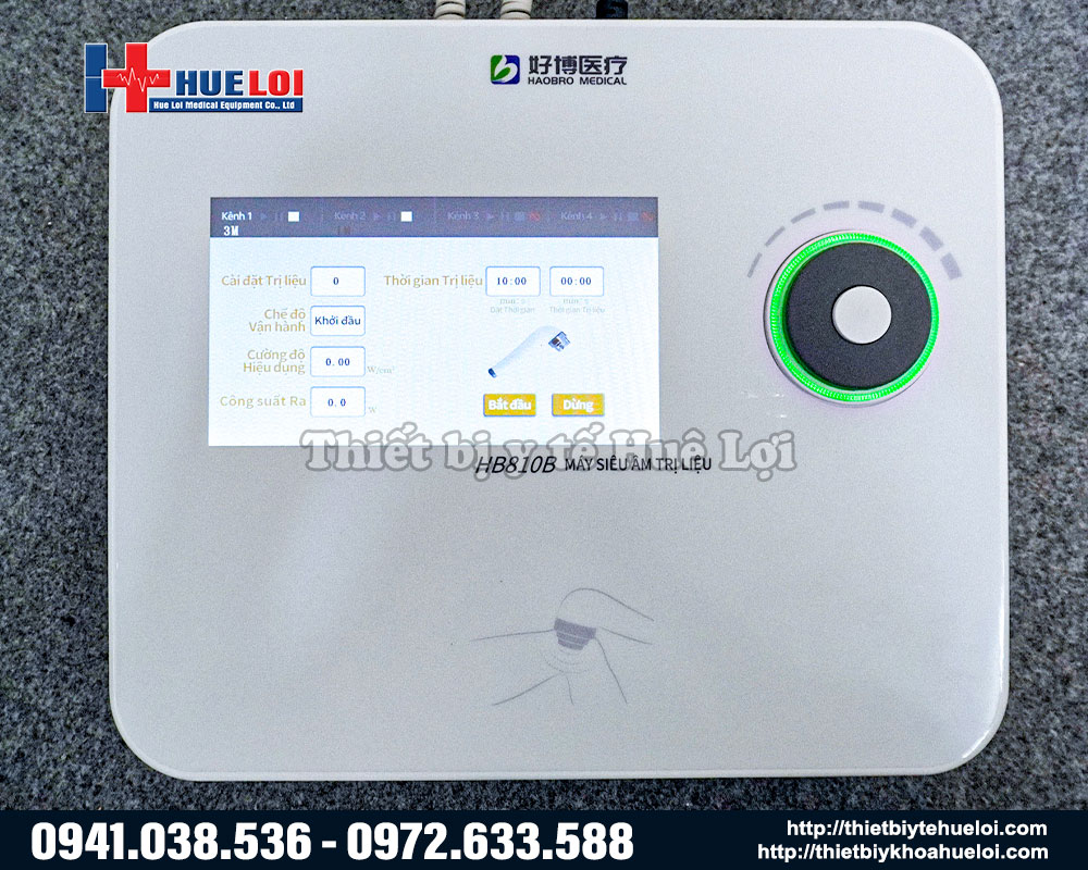 Thiết bị si&ecirc;u &acirc;m trị liệu đa tần cho ph&ograve;ng kh&aacute;m
