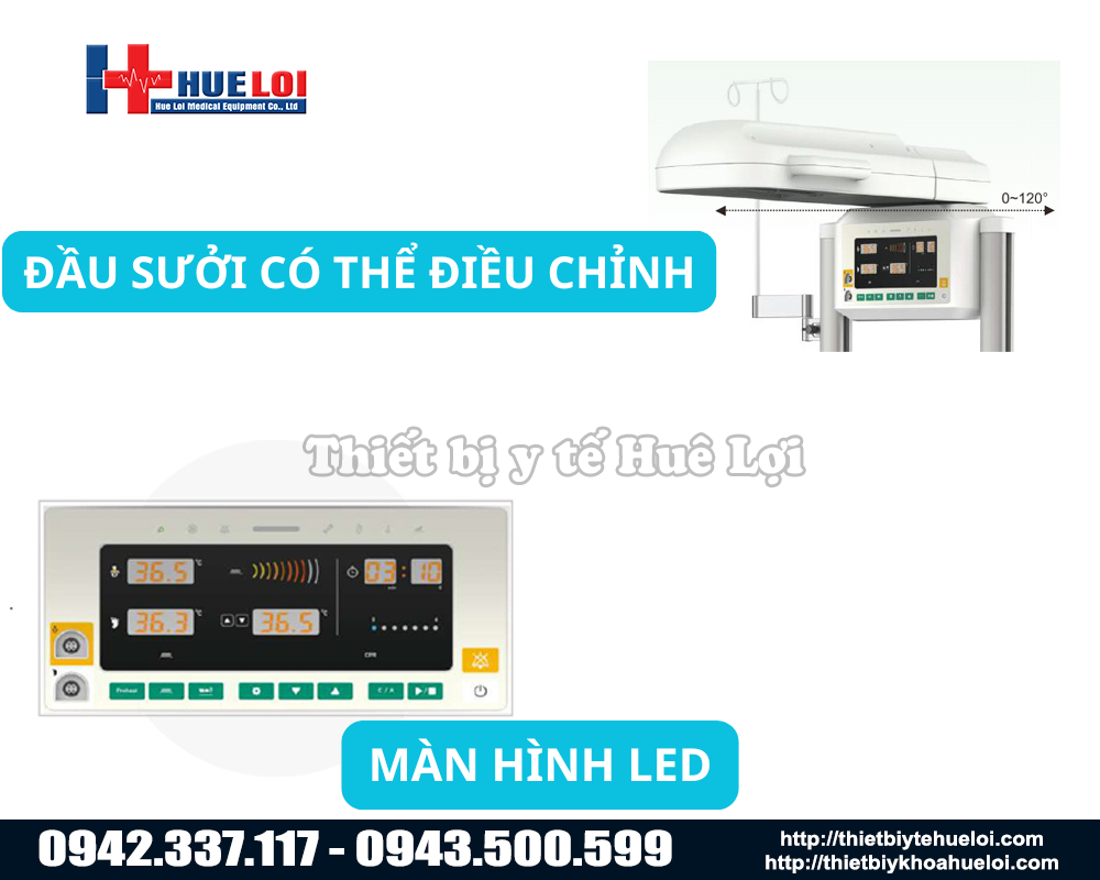 Thiết bị sưởi ấm sơ sinh BNG Medical ECOSY 530