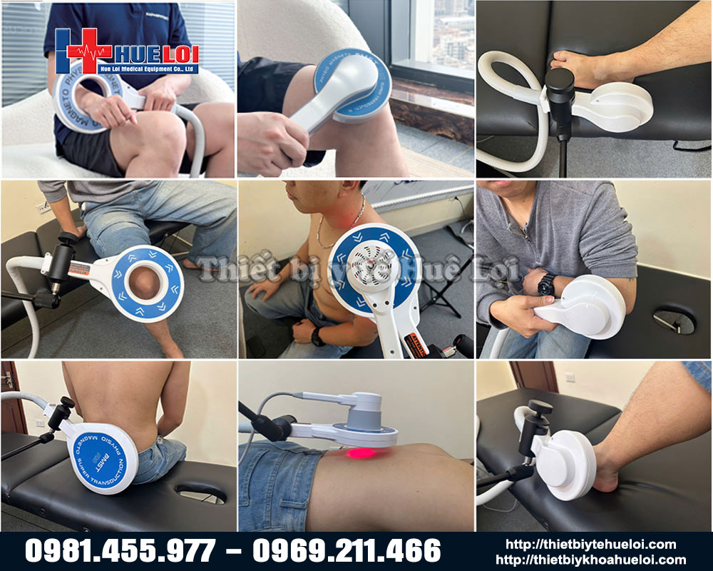 Các tay cầm điều trị của máy từ trường PMST MAX DUO 