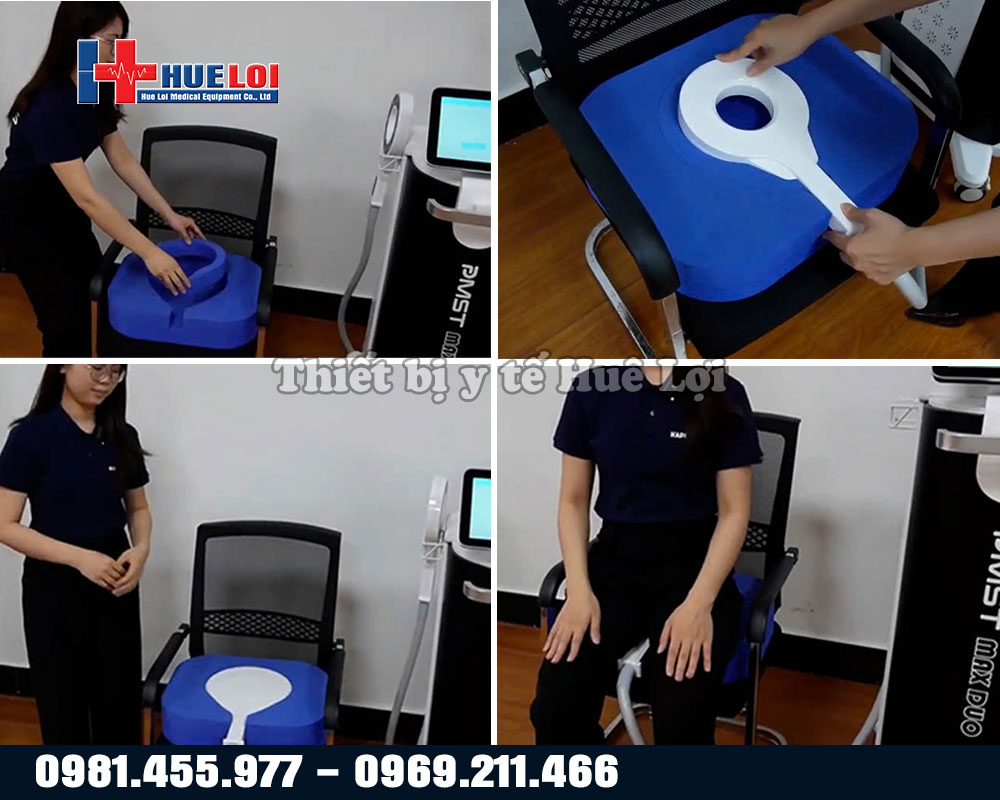 Nệm điêu trị vùng cơ sàn chậu 