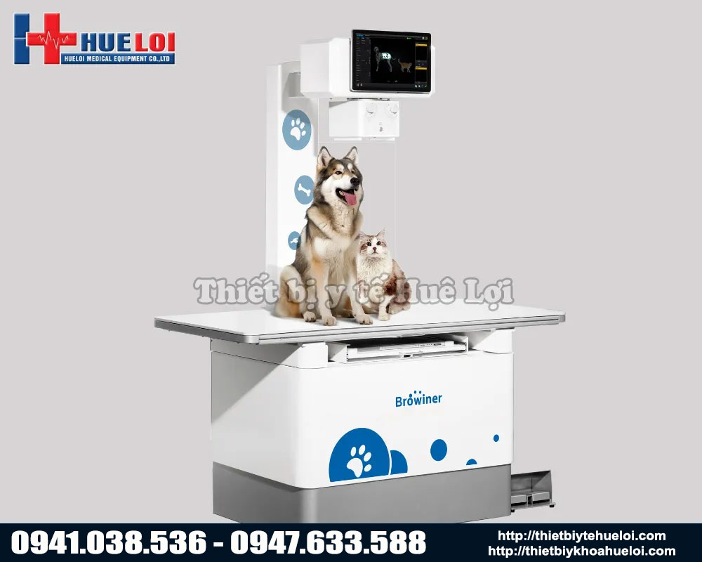 Máy X-quang thú y kỹ thuật số hiện đại
