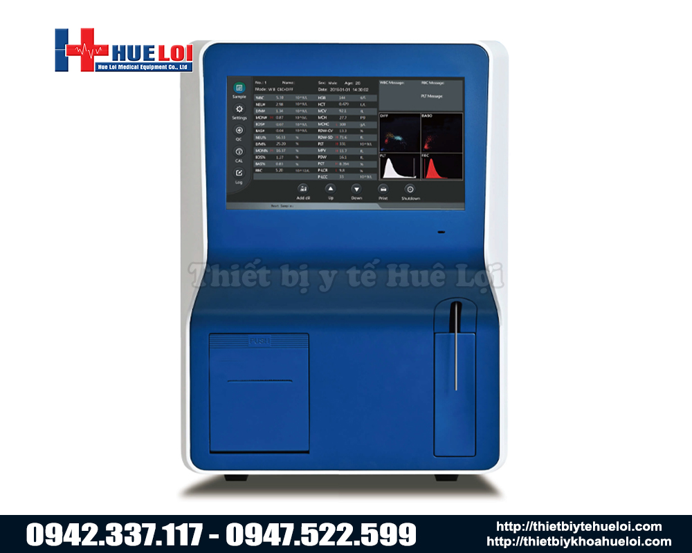 máy phân tích huyết học thú y tự động