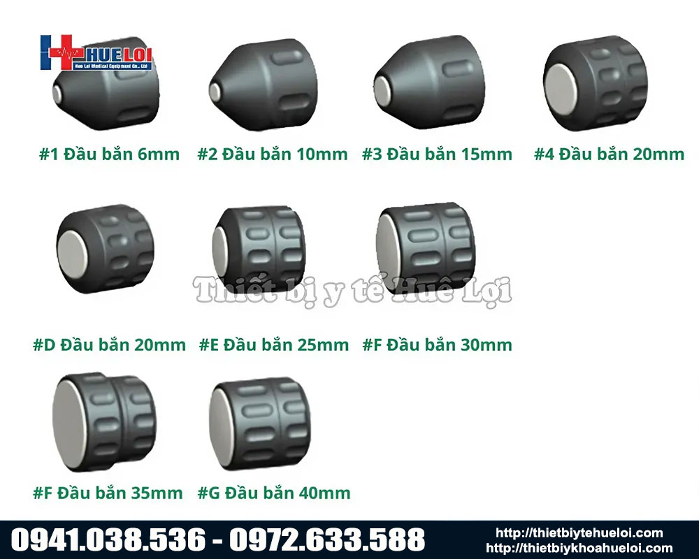 Đầu bắn của máy xung kích texua t703