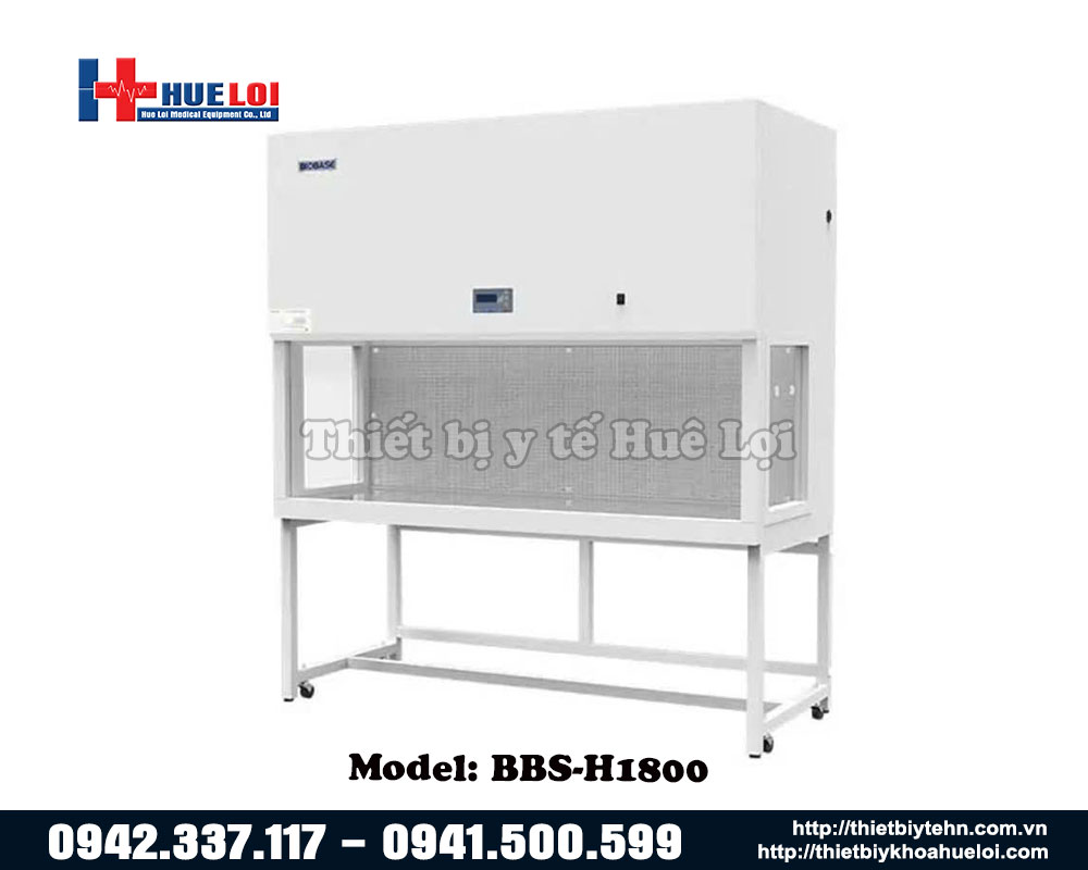 tủ cấy vi sinh dòng khí thổi ngang bbs-h1800