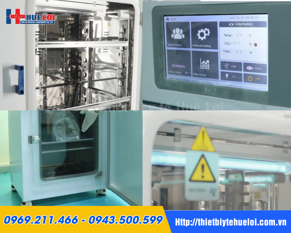 cấu tạo Tủ ấm CO2 bản 80 l&iacute;t Biobase