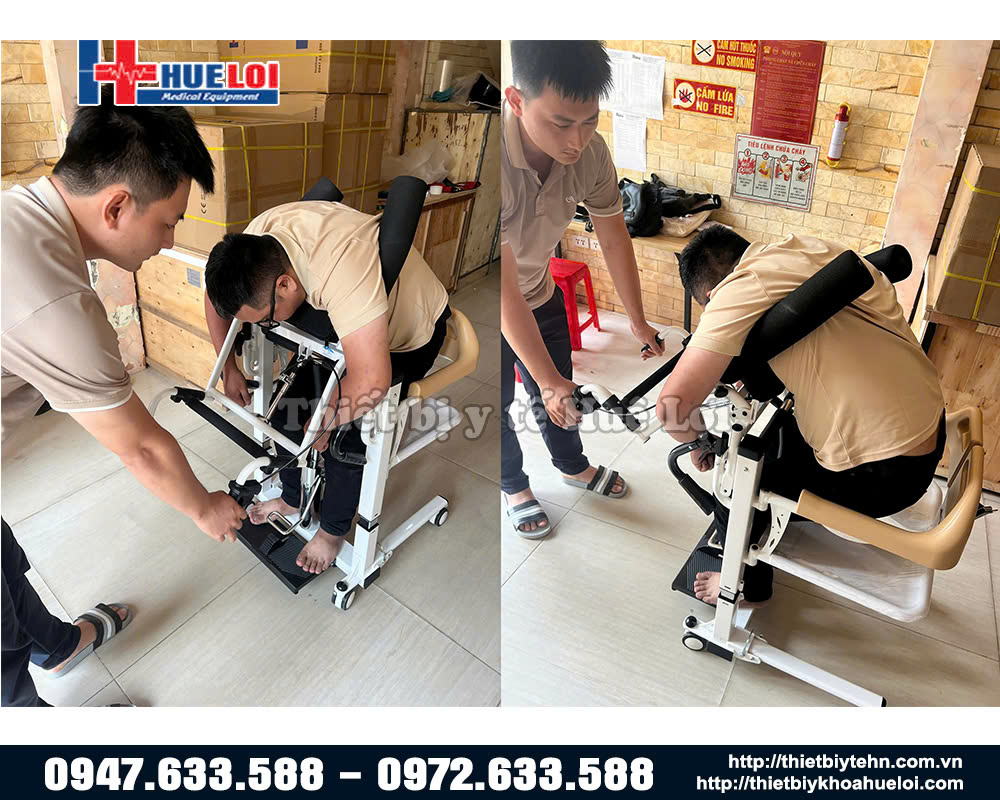 Phụ kiện kẹp nách hỗ trợ nâng hạ người bệnh