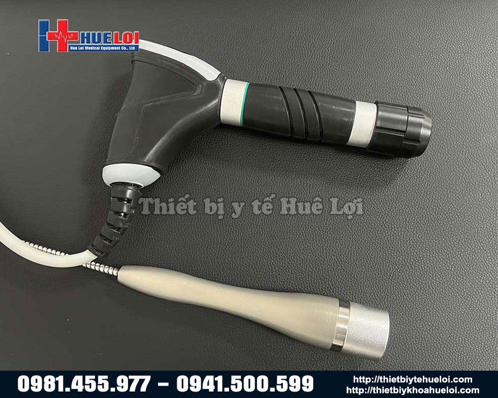 2 tay cầm điều trị của máy xung kích IP1064