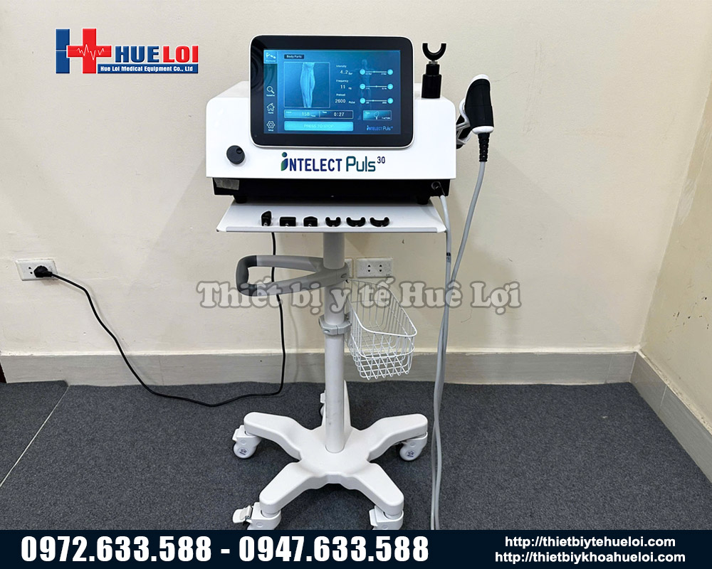 máy xung kích kết hợp tác động cột sống cao cấp 